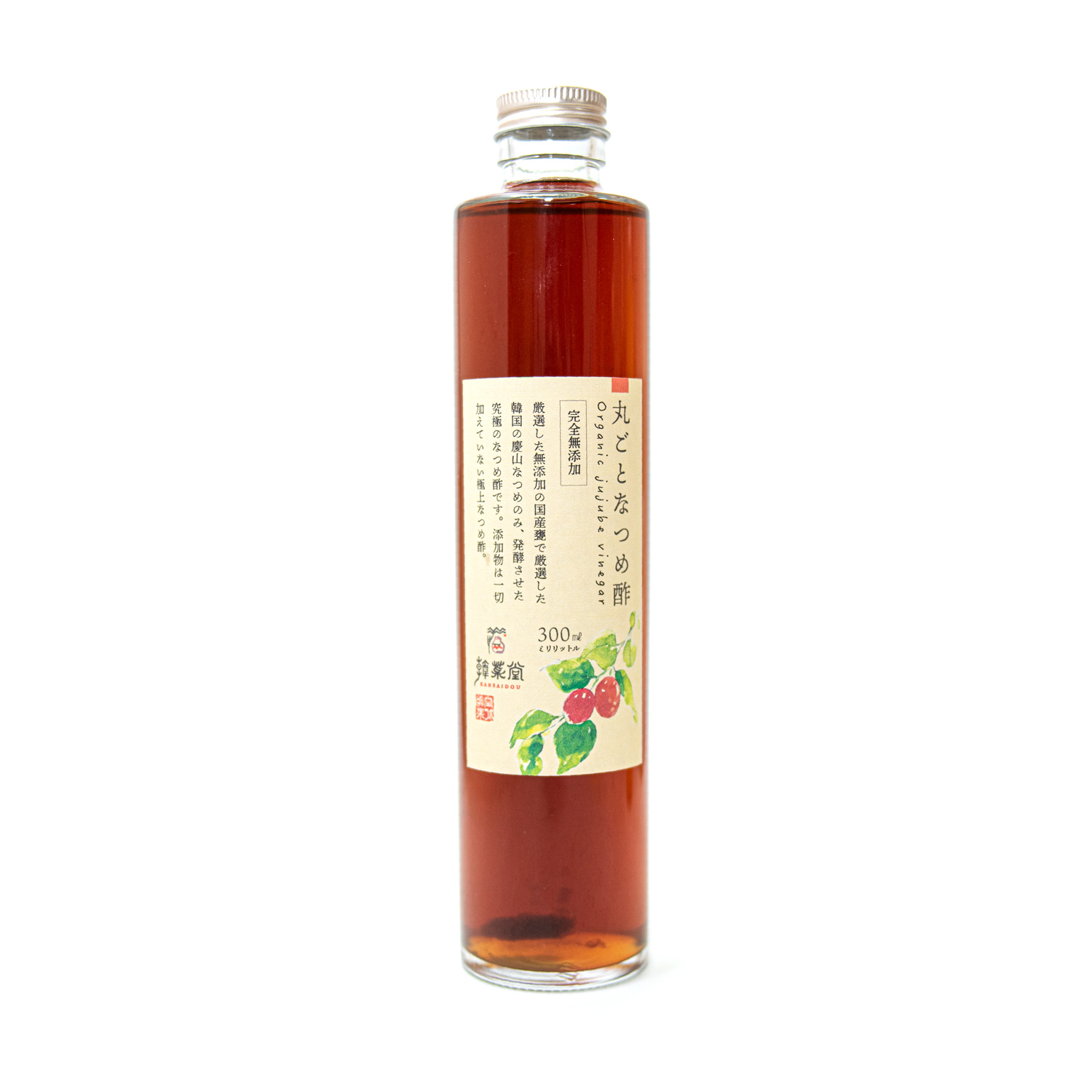 極上なつめ天然酢300ml「限定販売」 - 天然調味料研究所 韓菜堂™️